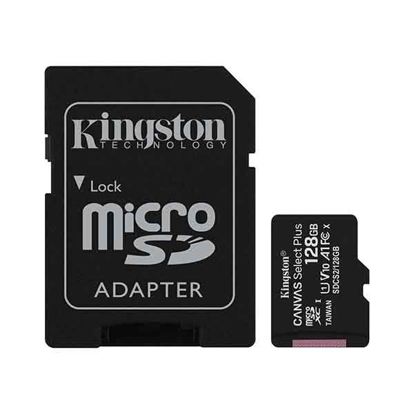 Карта памяти kingston canvas select plus microsd