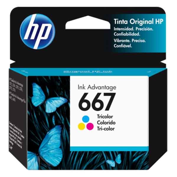 HP 667 Colour Ink Cartridge (3YM78AL)