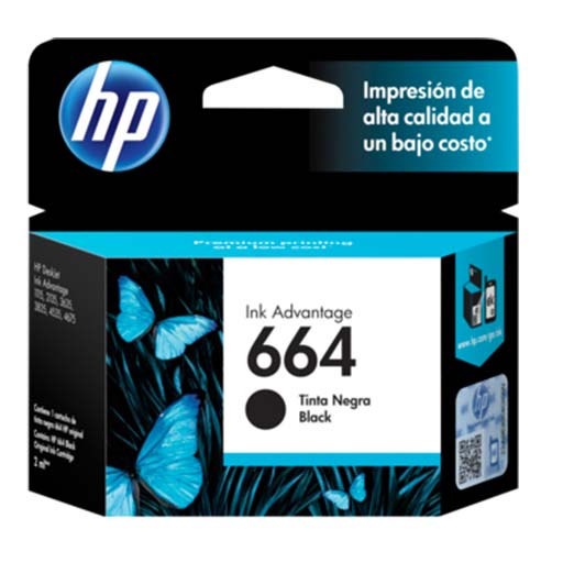 HP 664 Black Ink