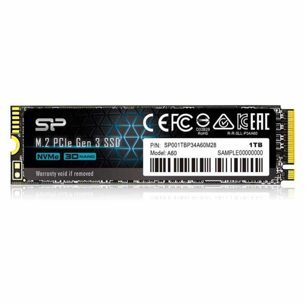 Silicon Power 1TB - NVMe M.2 PCIe Gen3x4 2280 SSD